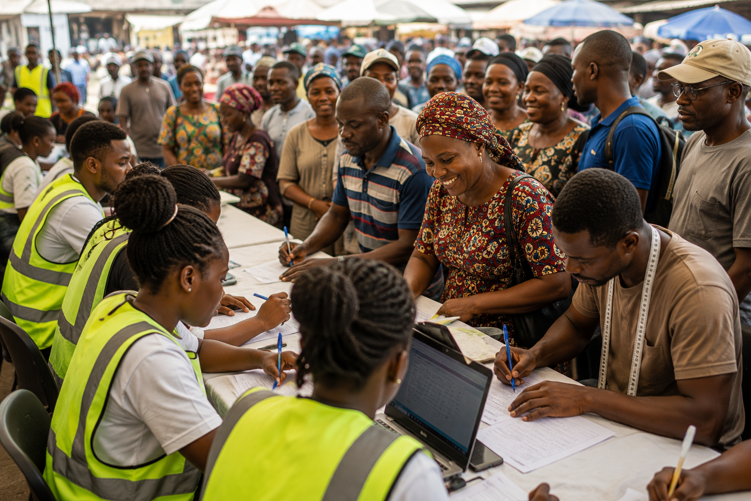Artisan registration and campaign mobilisation